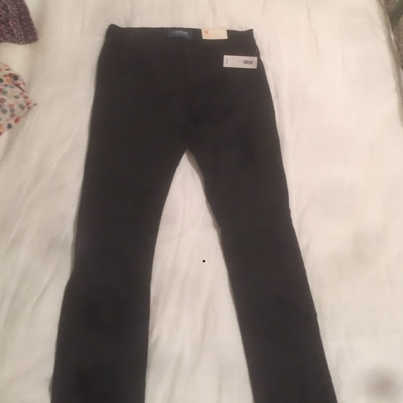 Kids old navy black skinny jeans, brand new