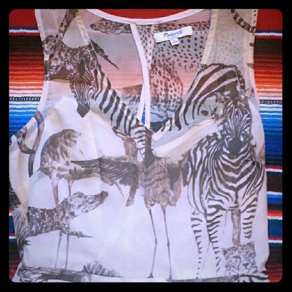 Madewell 100% silk dress