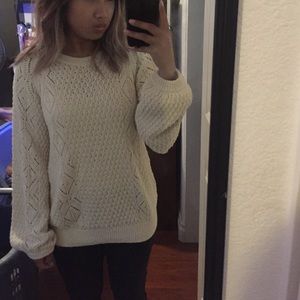 ZARA Cable knit sweater