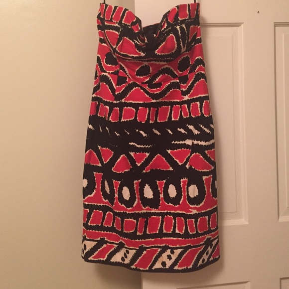 Strapless dress