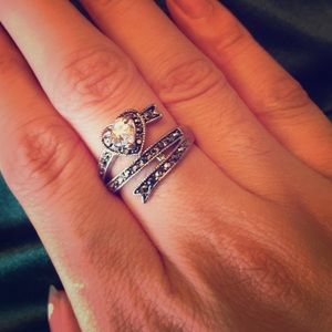 heart diamond ring