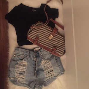 MINKPINK High Waisted Shorts