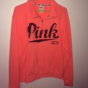 Pink Half Zip