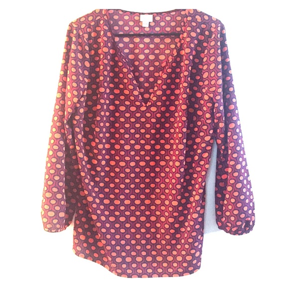 Beautiful rich fall color blouse