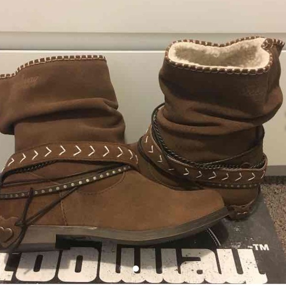 Coolway Brown Suede Boots - Picture 2 of 4