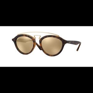 Tortoise Mirror Gatsby Raybans .