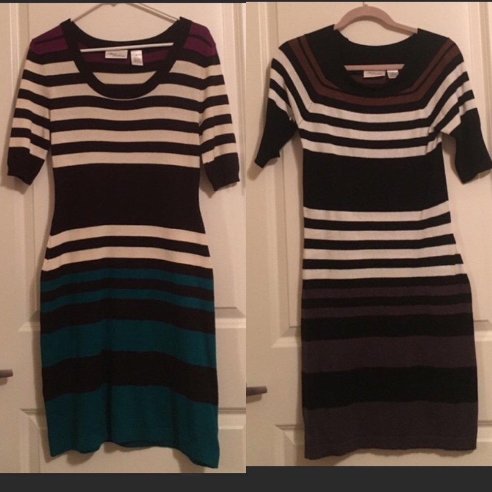 2 Adorable Dresses! Lightweight sweater