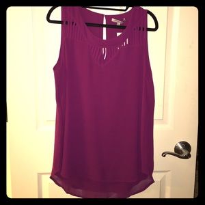 Naked Zebra sleeveless top