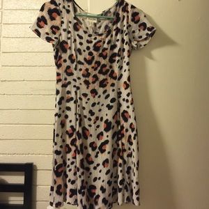 YAYA (Urban Outfitters) Animal print dress