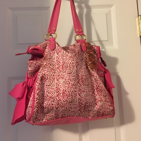 Juicy couture pink handbag