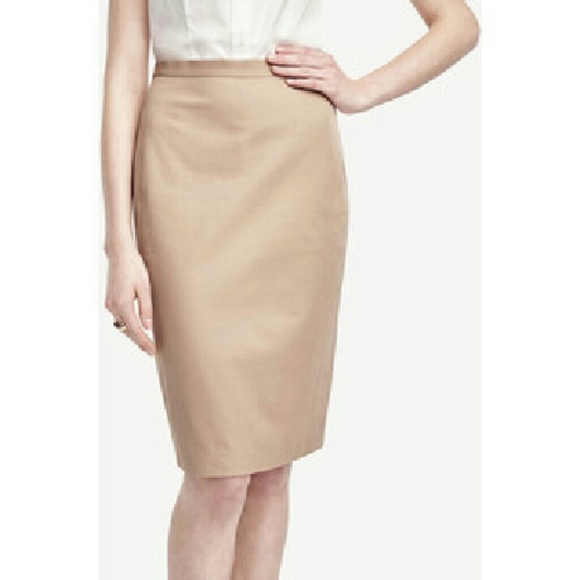 new brown color pencil skirt