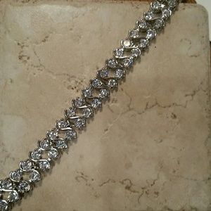 White Italian CZ 18 carat gold dipped lead-fr free