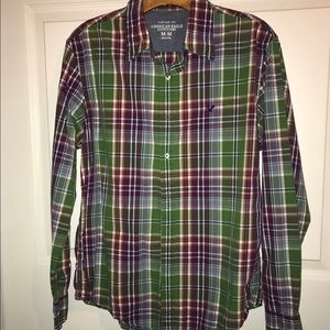Men's AE Plaid button up