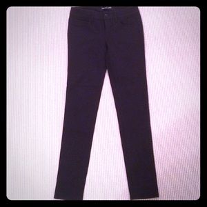 NWOT Paige Black Label black skinny jeggings 0