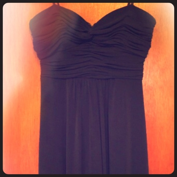Beautiful little black strapless dress. Laundry