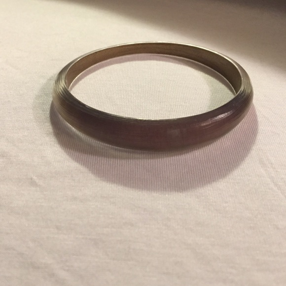Alexis Bittar neutral brown bracelet