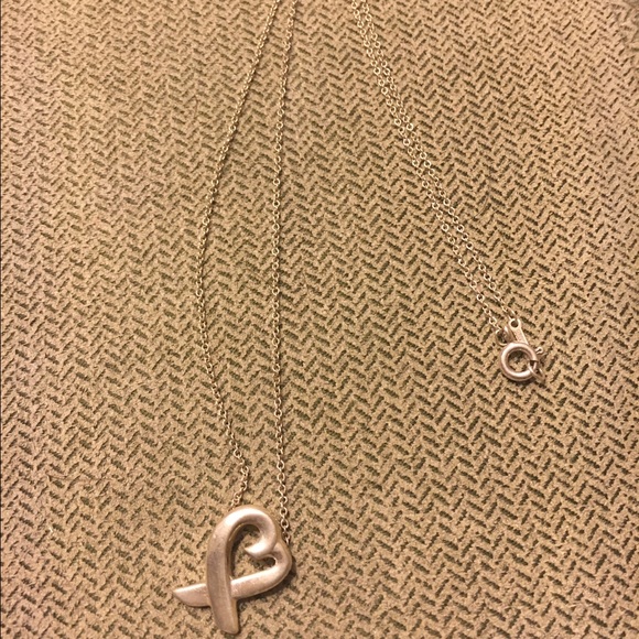 Tiffany & Co. Elsa Peretti Heart necklace