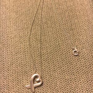 Tiffany & Co. Elsa Peretti Heart necklace