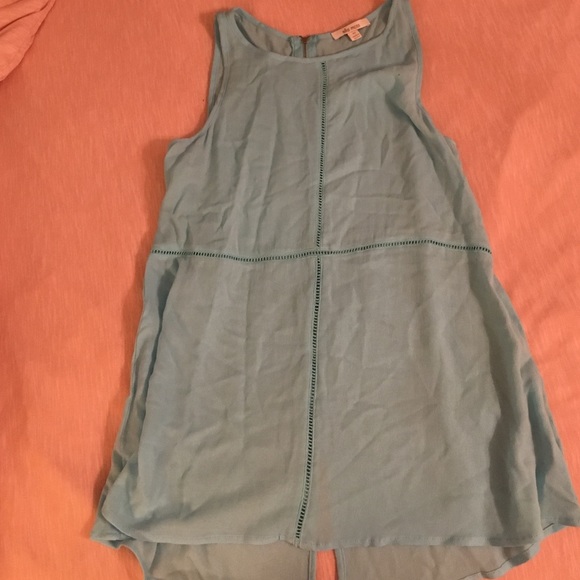 Blue tank top