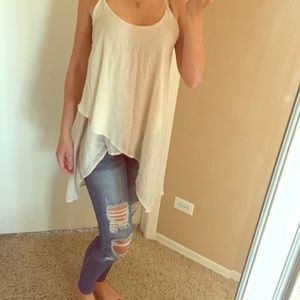 Cream color top | Akria Chicago