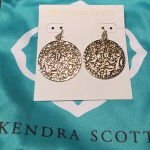 Kendra Scott filigree earrings