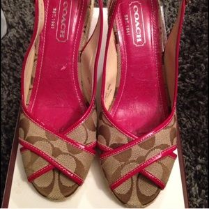 Coach  Wedge Espadrille Sandels