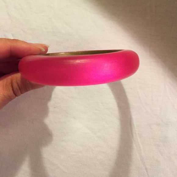 Alexis Bittar chunky neon bracelet