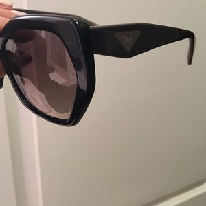 Oversized authentic Prada sunglasses