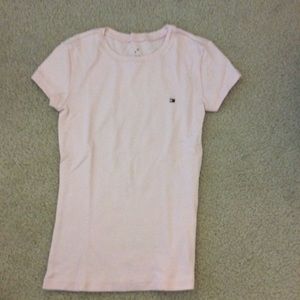 Baby pink Tommy Hilfiger tee