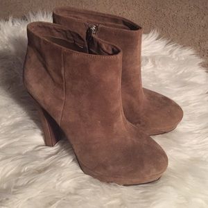 BCBG Suede Heels, Size 7