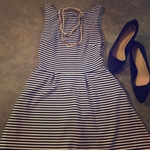 Merona {Target} striped work dress!