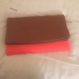 Big colorful clutch/shoulder purse