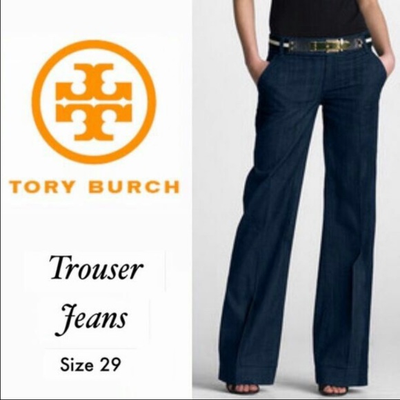 Tory Burch denim trouser