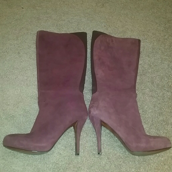 Stylish dark purple Enzo Angiolini boots!