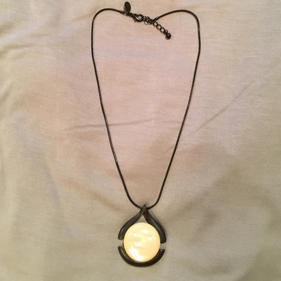 "Antique" Bronze Pendant Necklace