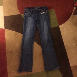 American eagle light wash boot cut