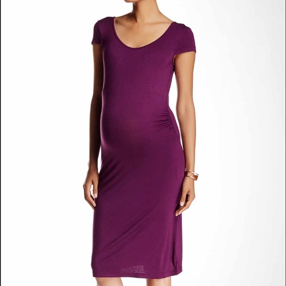 momo maternity jersey dress