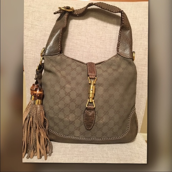 Gucci JACKIE Bamboo Shoulder Bag