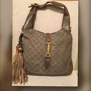 Gucci JACKIE Bamboo Shoulder Bag