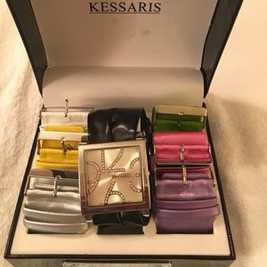 Kessaris watch with 7 interchangeable bands