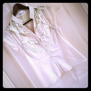 Country Night Button Down Blouse