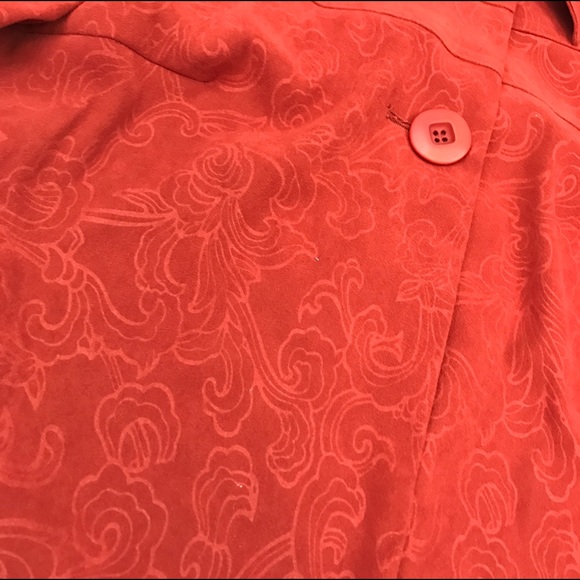 Orange Jacket Blazer with quarter length sleeves - Picture 4 of 4