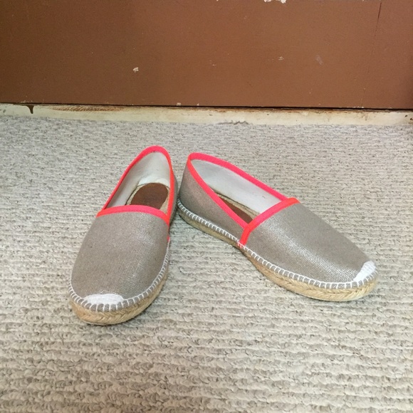 Beige Espadrille Flats
