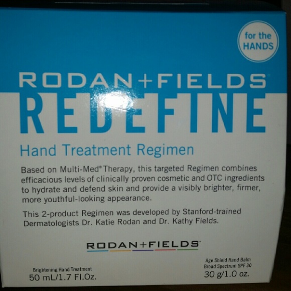 Rodan and Fields hand regimen