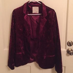 Velvet Blazer