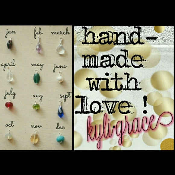 Sterling Silver, Hand Made, Dainty Birthstone Ring - Picture 2 of 4