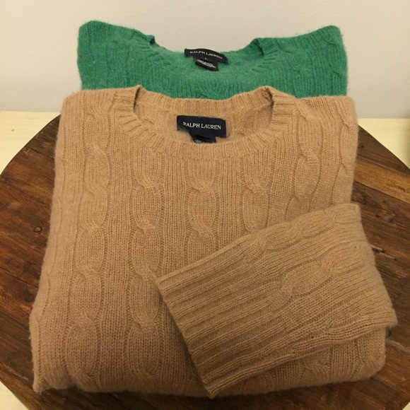 Ralph Lauren Girls SzL Cashmere Bundle