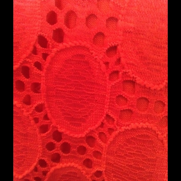 Red Crochet Dress (Petite) 5 ⭐️ HOST PICK-SALE - Picture 4 of 4