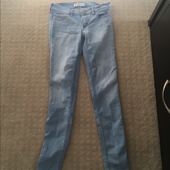 Light wash jeans