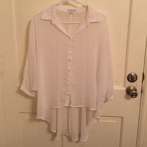 Cotton On flowy button up top